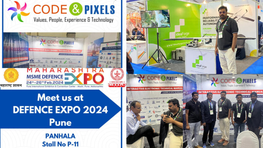 IETM Software Stall in MSME Defence Expo 2024, Pune